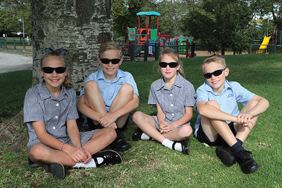 Doctors urge schools to bring in no hat, no sunglasses no play!