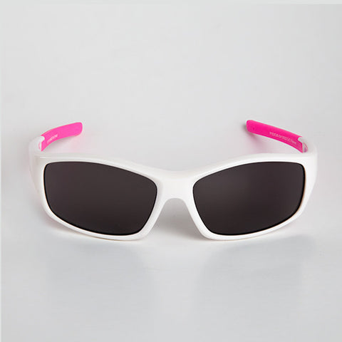 pyeFLEX White + Pink with Grey Lens